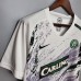 Retro 07/08 Celtic away white short sleeve training suit-2818455