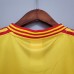 Retro Colombia 1990 home version short sleeve training suit-7853108