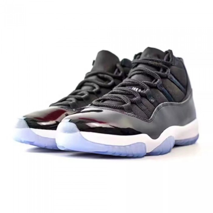 Air Jordan 11 Space Jam AJ11 Basketball shoes-Black/Blue