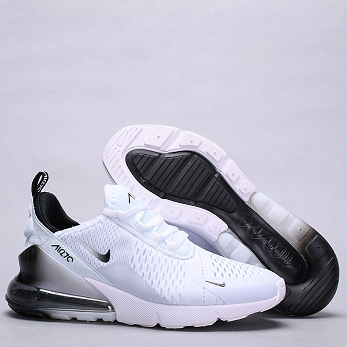 Air Max 270 Gradient Runing Shoes-White/Black_11400