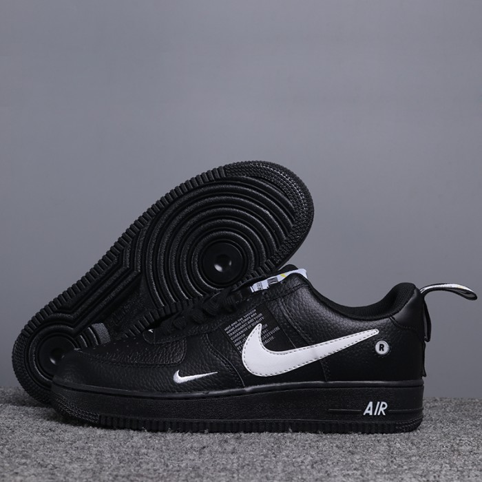 Air Force AF1 OW Runing Shoes-Black_83469