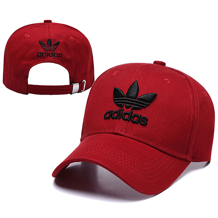 AD letter fashion trend cap baseball cap men and women casual hat-Red_16974