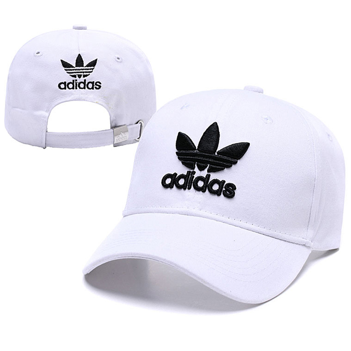 AD letter fashion trend cap baseball cap men and women casual hat-White_23192