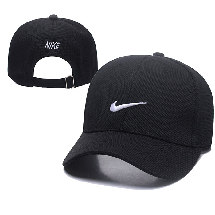 NK letter fashion trend cap baseball cap men and women casual hat-Black_42022