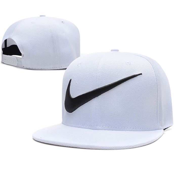 NK letter fashion trend cap baseball cap men and women casual hat-White_85508