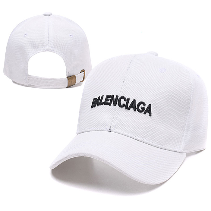 Balenciaga letter fashion trend cap baseball cap men and women casual hat-White_73832