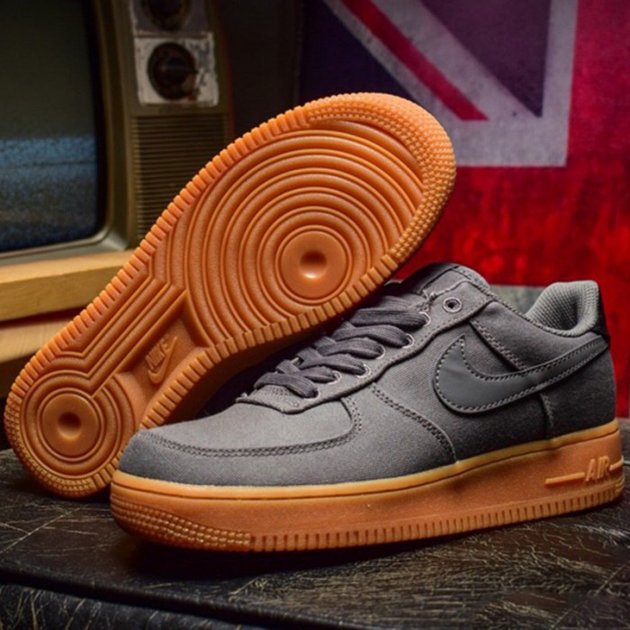 Air Force 1'07 LHM Low AF1 Runing Shoes-Brown_72902