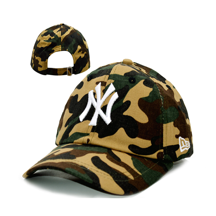NY letter fashion trend cap baseball cap men and women casual hat-Camouflage_15799