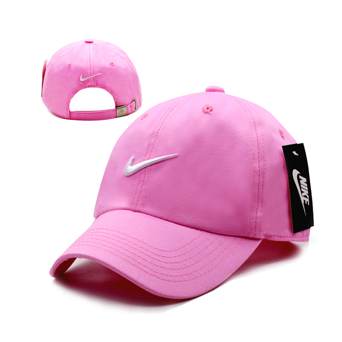 NK letter fashion trend cap baseball cap men and women casual hat-Pink_43961