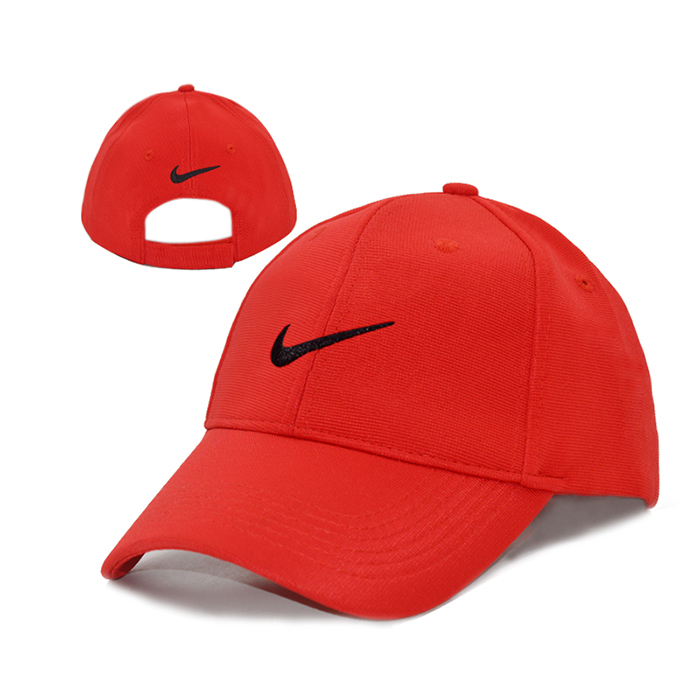 NK letter fashion trend cap baseball cap men and women casual hat-Red_75839