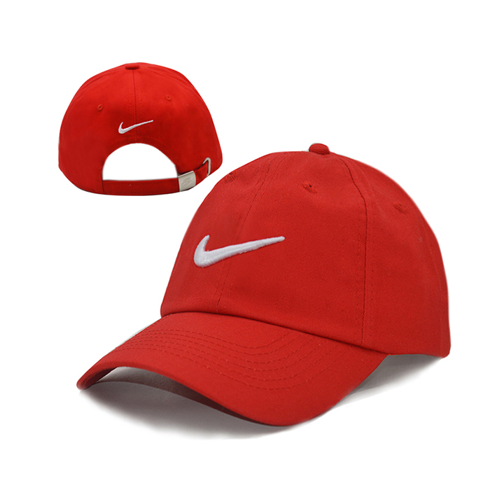 NK letter fashion trend cap baseball cap men and women casual hat-Red_73833