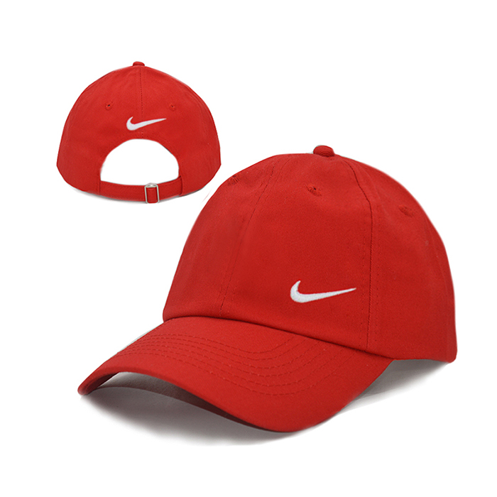 NK letter fashion trend cap baseball cap men and women casual hat-Red_82664
