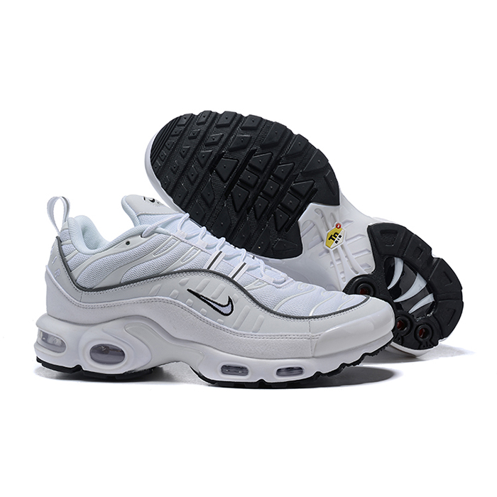 AIR MAX TN 98 Running Shoes-White/Black_87947