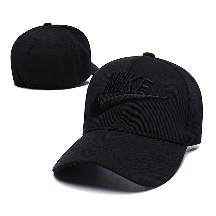 NK letter fashion trend cap baseball cap men and women casual hat-Black_39299