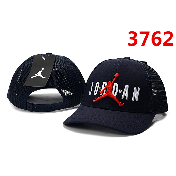Jordan letter fashion trend cap baseball cap men and women casual hat-Black_91836