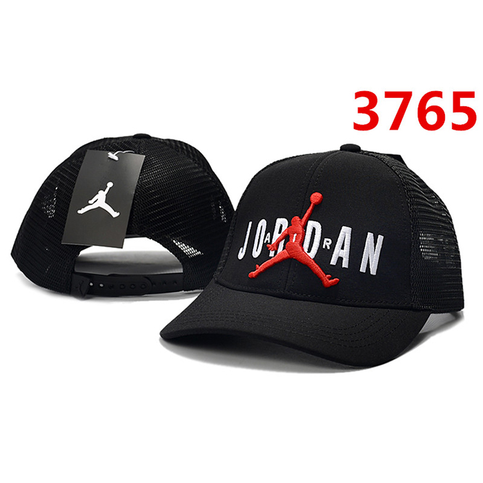 Jordan letter fashion trend cap baseball cap men and women casual hat-Black_33688