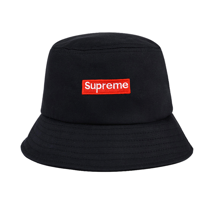 Supreme letter fashion trend cap baseball cap men and women casual hat-Black_86230