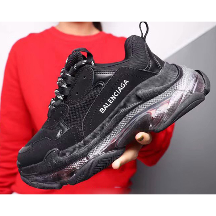 Balenciaga Triple-S Sneaker 17FW ins Running Shoes-Black_37589