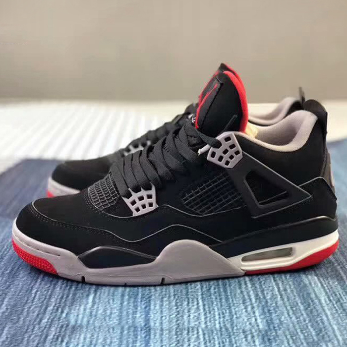 Air Jordan 4 NRG“Hot Punch” Basketball Shoes-Black/White_66174