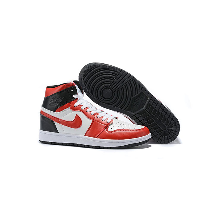 Jordan 1 Series AJ1 Running Shoes-White/Red_61974