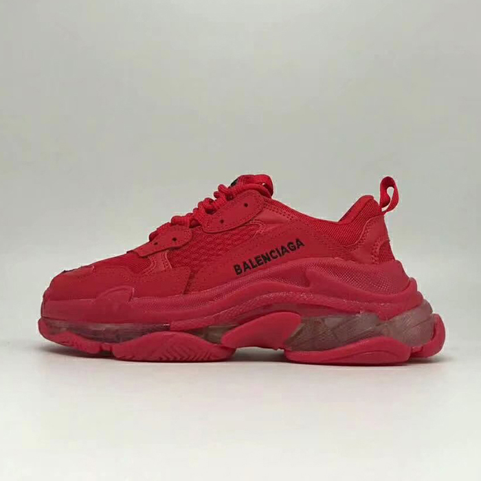 Balenciaga Triple-S Sneaker 17FW ins Running Shoes-All Red_44674
