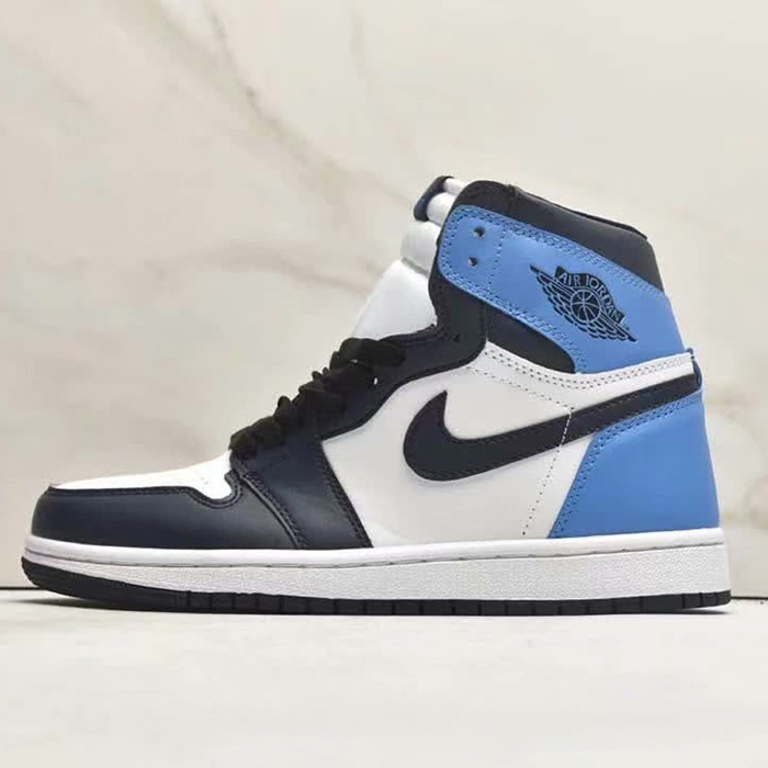 Air​ Jordan 1 ​ High OG​ AJ1‌ Running Shoes-Blue/White_58322