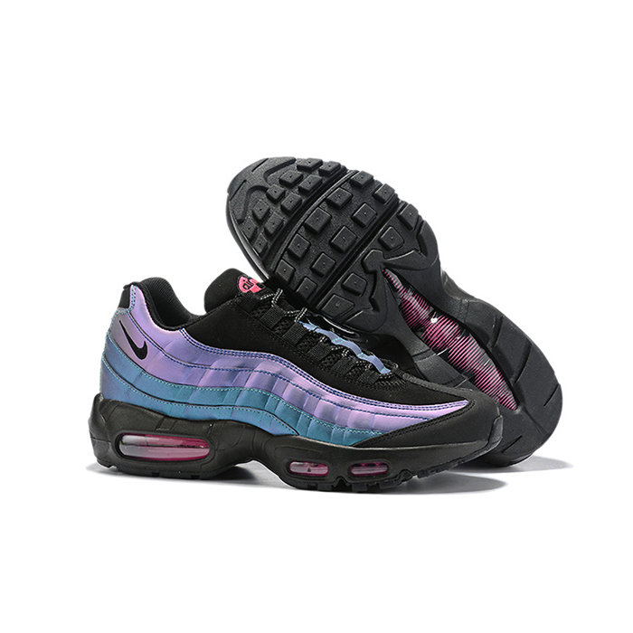 Air Max 95 Retro Bullet Running Shoes-Black/Purple_25006