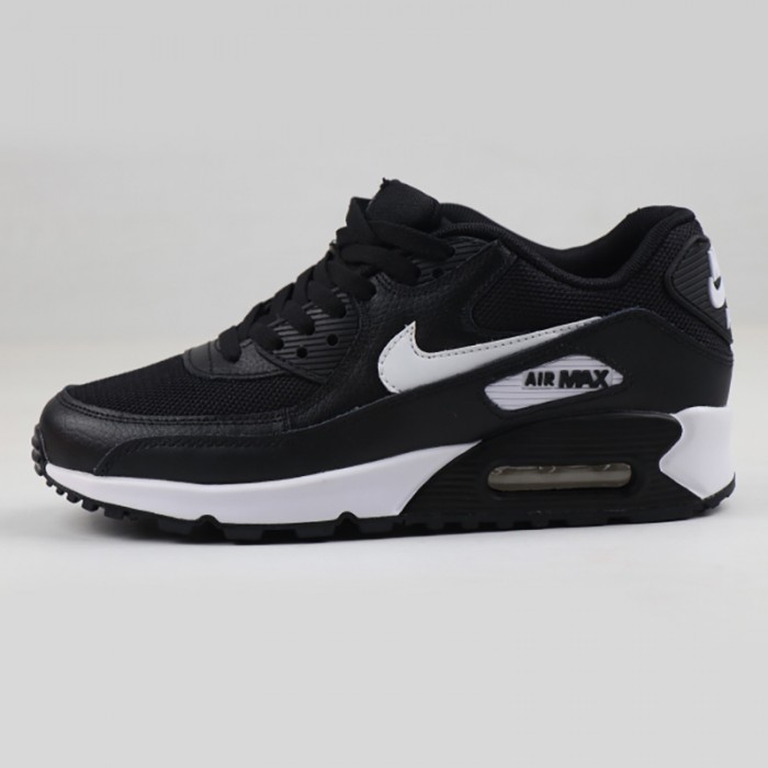 Air MAX 90 Running Shoes-Black/White_41257