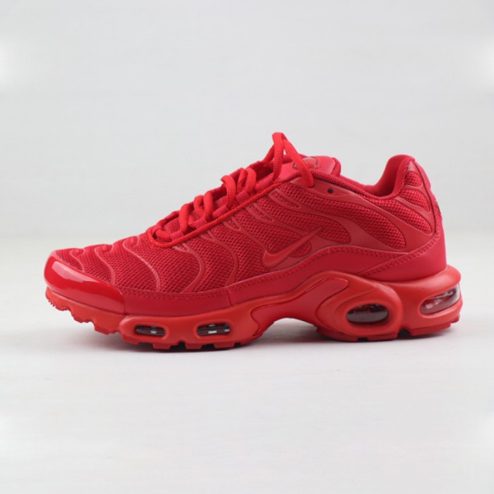 AIR MAX PLUS Running Shoes-All Red_35684
