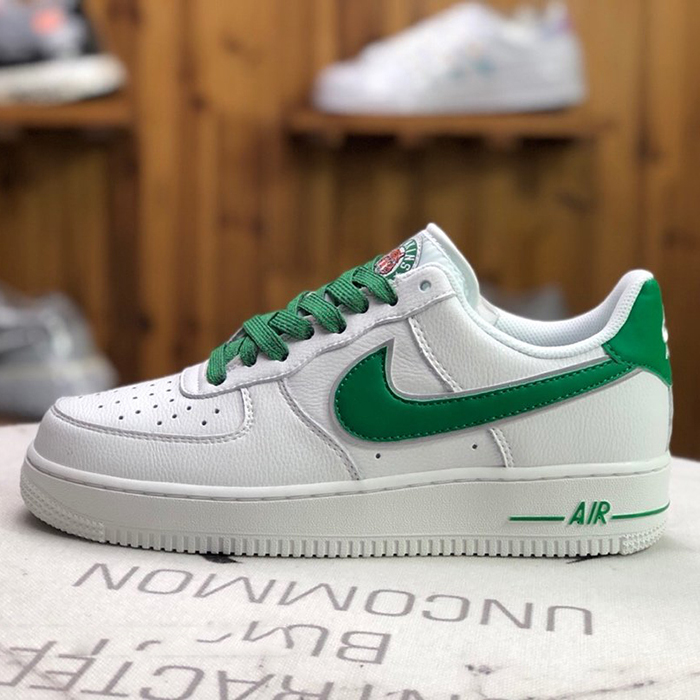 Air Force 1 AF1 Running Shoes-White/Green_64080