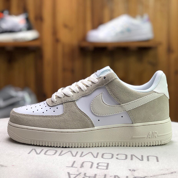 Air Force AF1 Running Shoes-Gray/White_22614