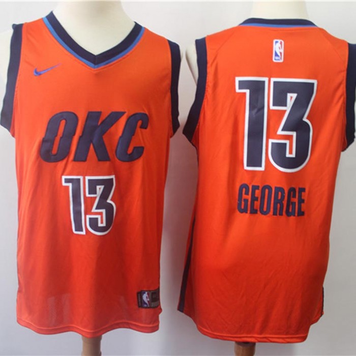 Oklahoma City Thunder #13 George Uniform_13345