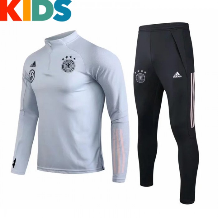 German gray- KIDS Long Sleeve Trainig Suit(Top + Pant)_45300