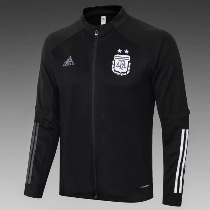 Argentina black 20-21 Jacket Training Suit Top_69994