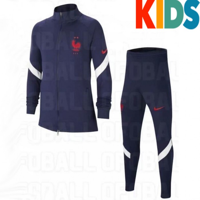 French royal blue KIDS 20-21 Jacket Training Suit（Top + Pant）_32967