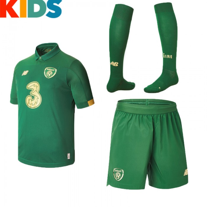 Ireland home KIDS KIT(Shirt + Short + Sock)_35603