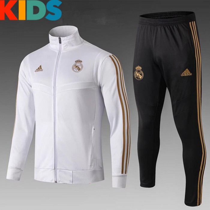 20-21 Real Madrid jacket training suit (Top + Pant) KIDS_12336