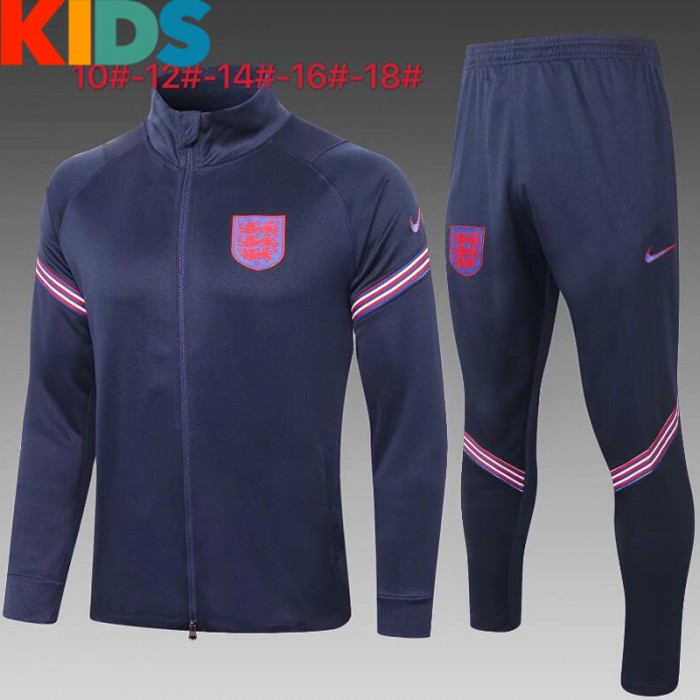 20-21 England jacket training suit (Top + Pant) KIDS_94901