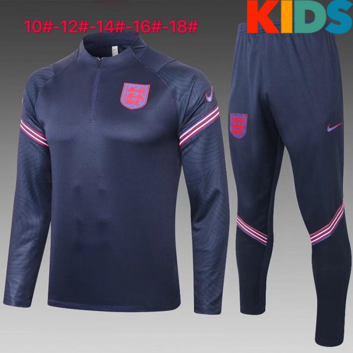20-21 England KIDS Long Sleeve Trainig Suit(Top + Pant)_18080