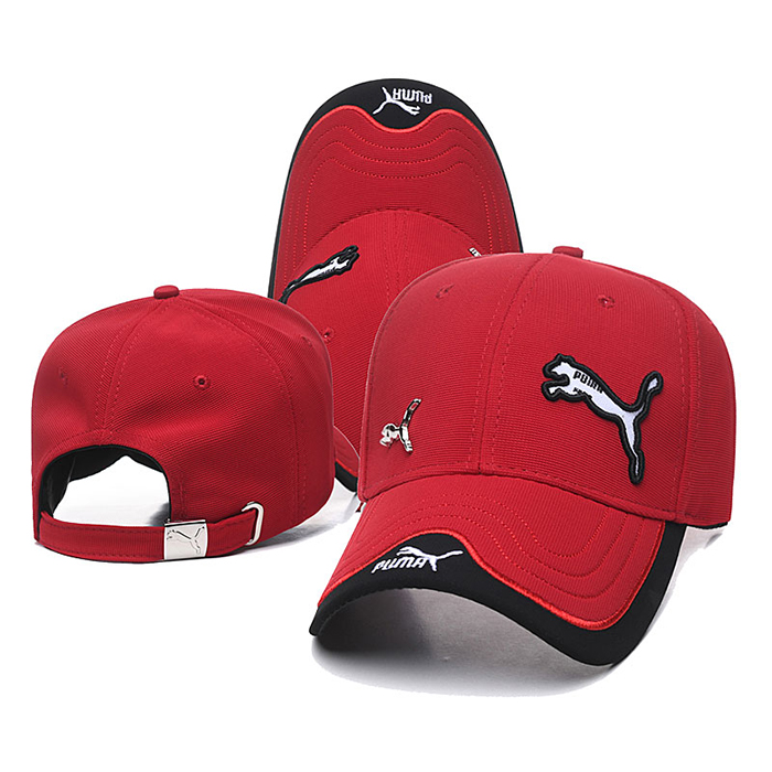 Puma letter fashion trend cap baseball cap men and women casual hat-42203