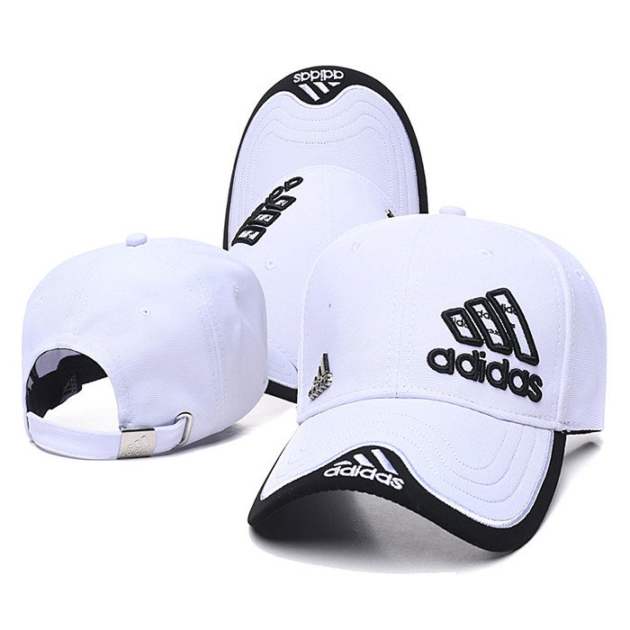 Adidas letter fashion trend cap baseball cap men and women casual hat-90308