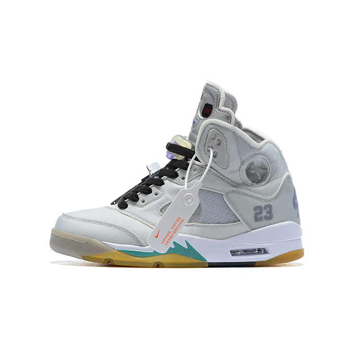 Air Jordan 1 23 Series AJ1 Basketball Shoes-Light Gray-9239365