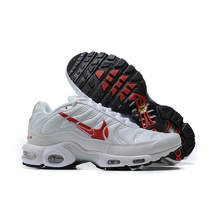 Air Max Plus TN OG Running Shoes-White/Red-7030977