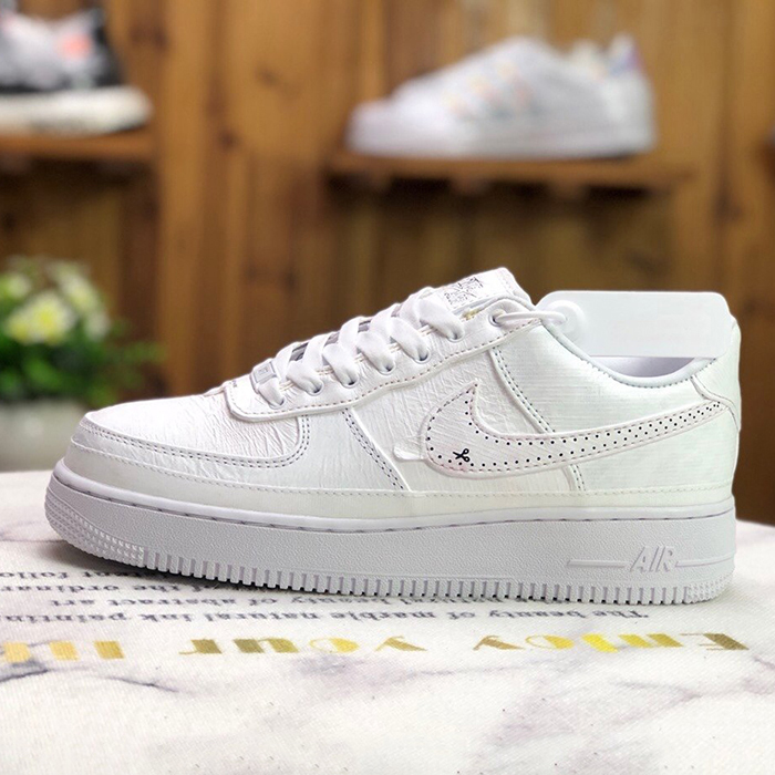 Air Force 1 Low AF1 Running Shoes-All White-1369814