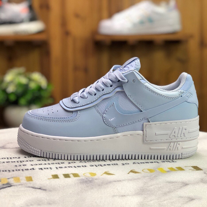 Air Force 1 SHADOW SE AF1 Women Running Shoes-Blue/White-1649704