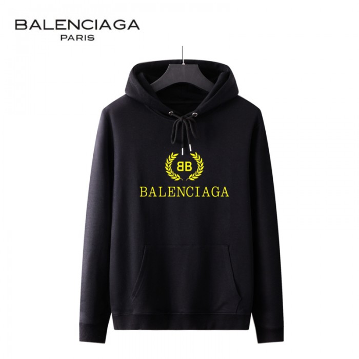 Balenciaga Trend Hooded Sweatshirt Autumn Casual Clothes-Black-4697328
