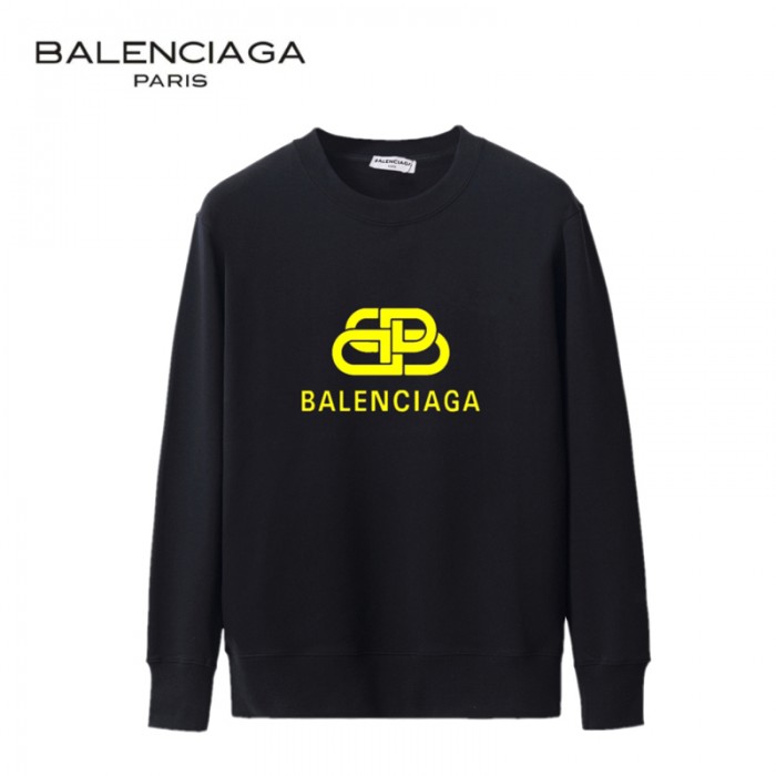 Balenciaga Autumn Long sleeve round neck casual clothes-Black-5789593