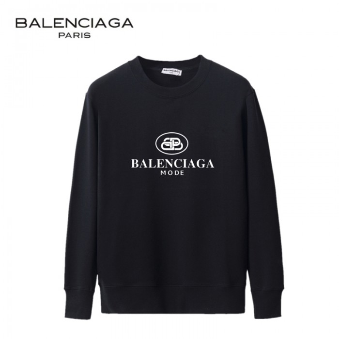 Balenciaga Autumn Long sleeve round neck casual clothes-Black-6637861