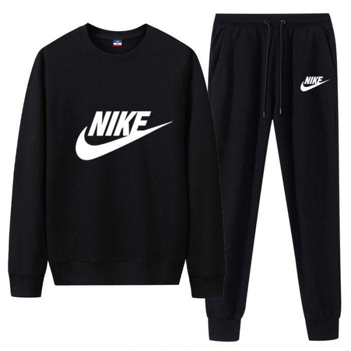 2 Piece Autumn and Winter Sweatshirts Long Sleeve Sweater Long Pants Set Casual Clothes-8987406