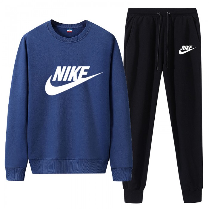 2 Piece Autumn and Winter Sweatshirts Long Sleeve Sweater Long Pants Set Casual Clothes-5607046